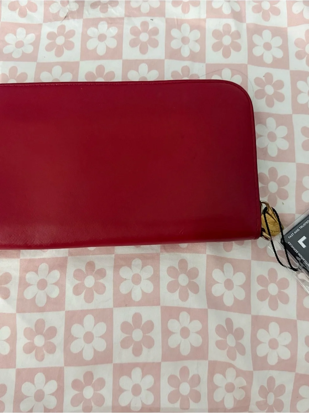 Dior Voyageur Zip-Around Wallet